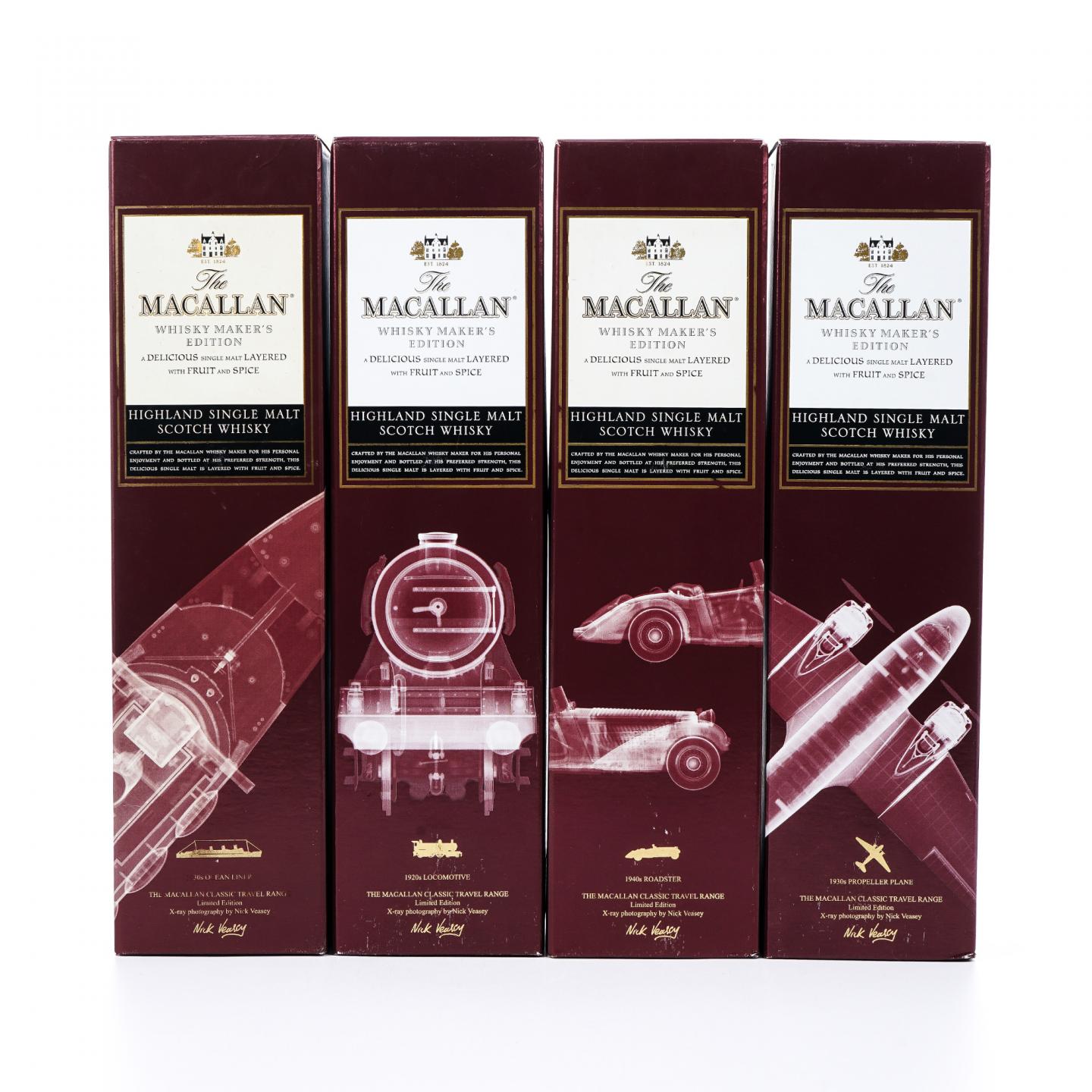 Macallan 麦卡伦 旅行组系列 4支组