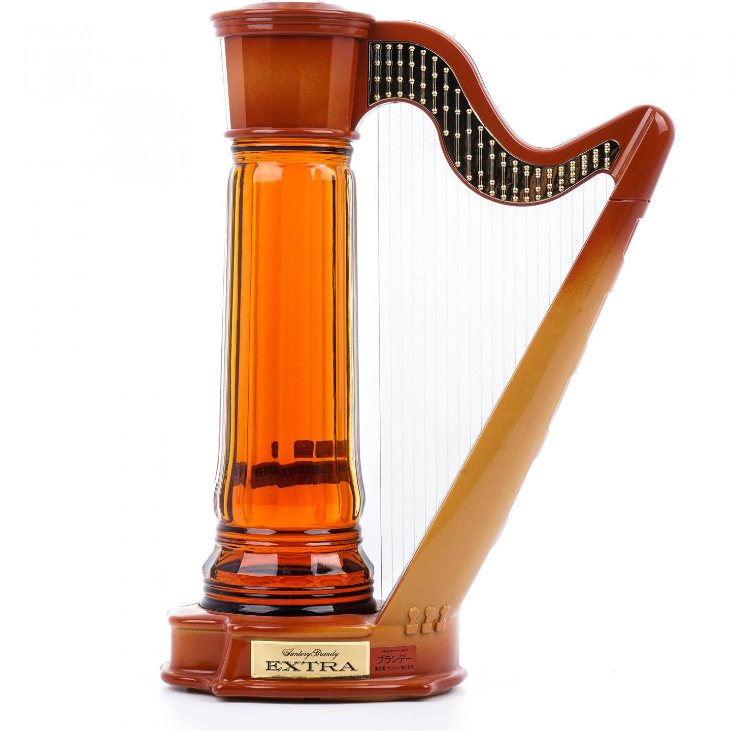 三得利 白兰地 竖琴造型+15年 调和 蓝色竖琴 2瓶组