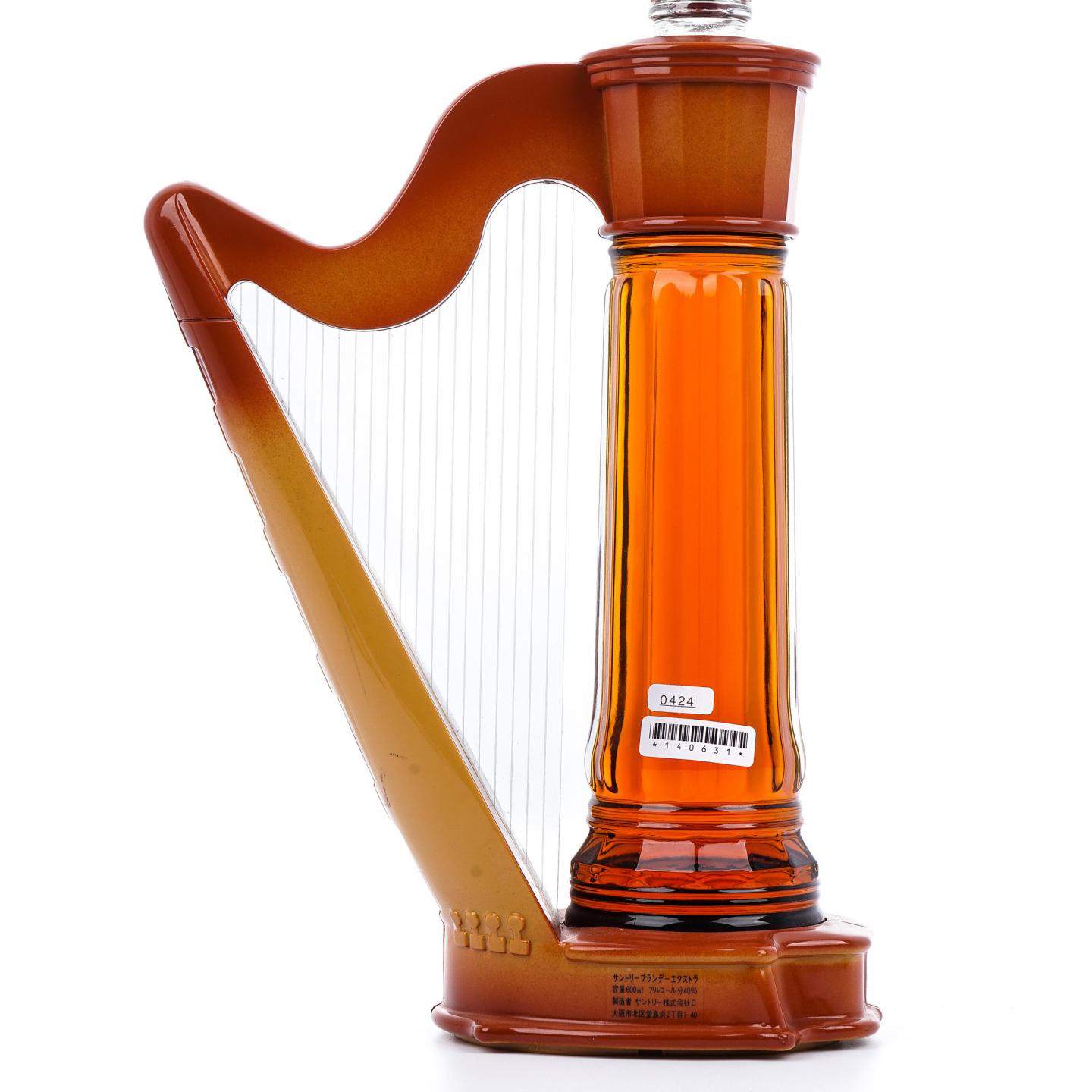 三得利 白兰地 竖琴造型+15年 调和 蓝色竖琴 2瓶组