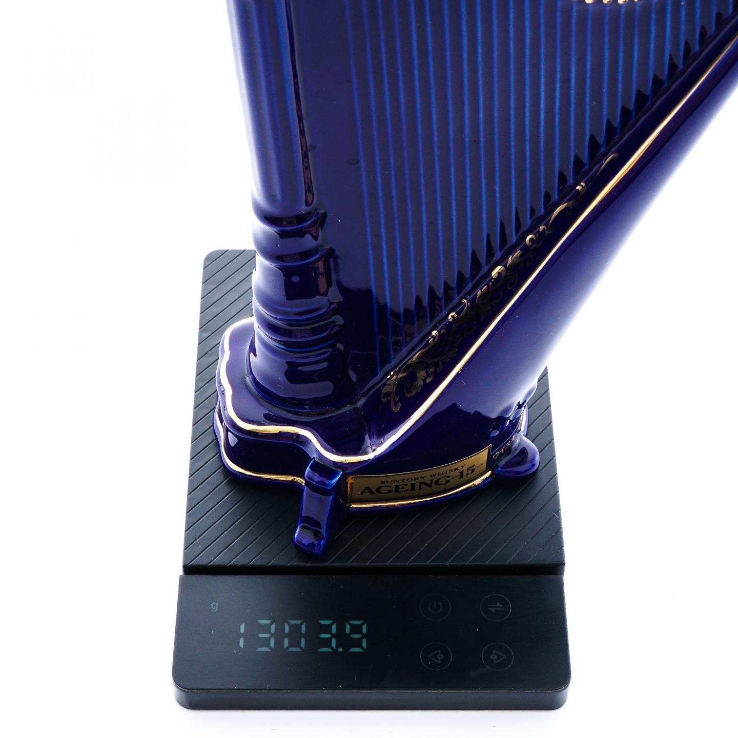 三得利 白兰地 竖琴造型+15年 调和 蓝色竖琴 2瓶组