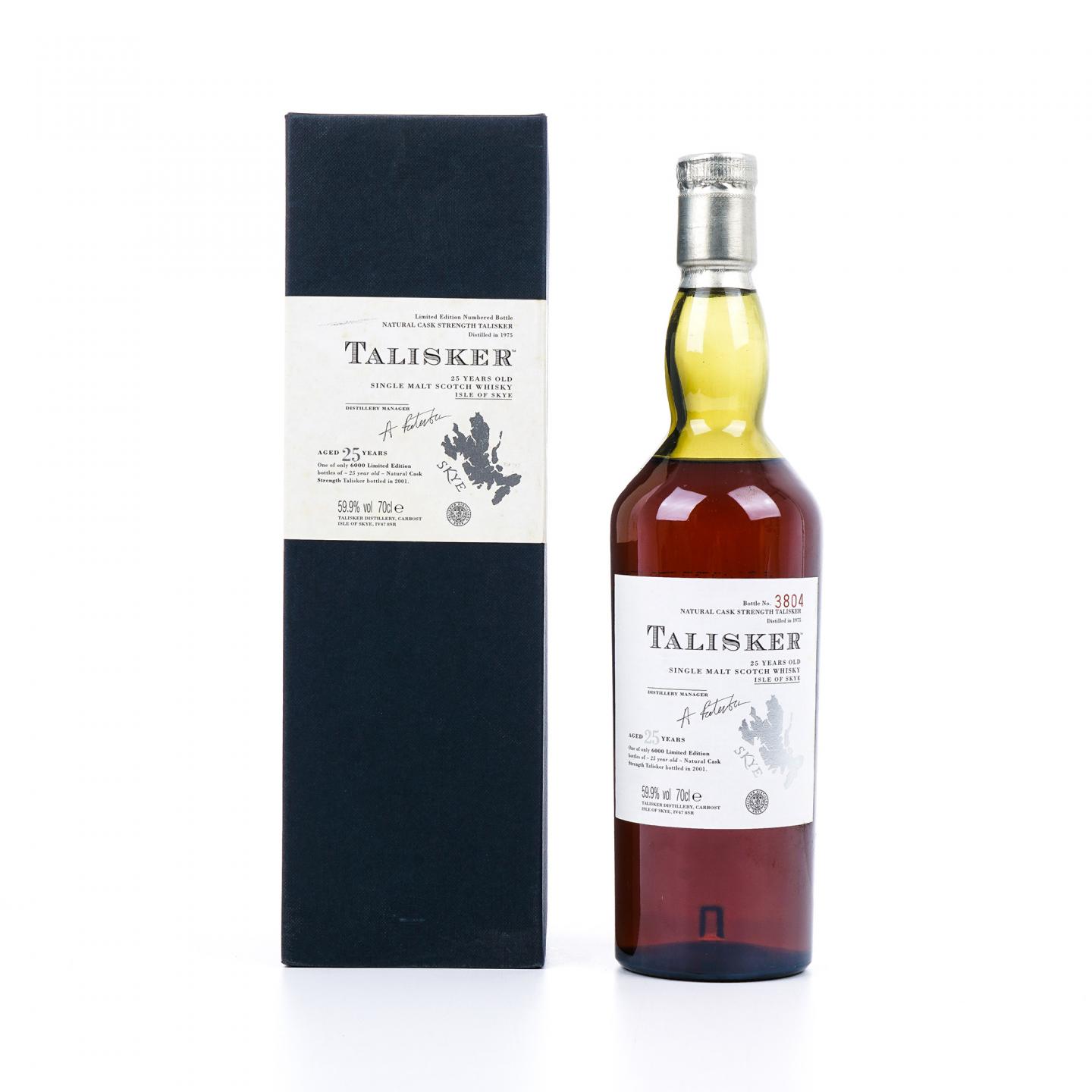Talisker 泰斯卡 25年 2001 SR