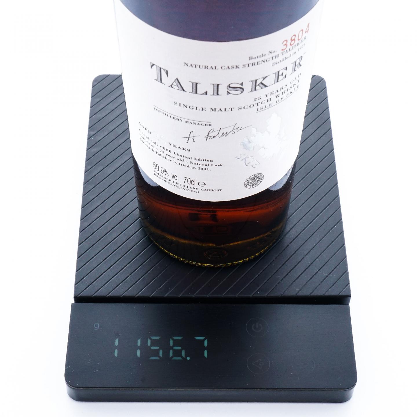 Talisker 泰斯卡 25年 2001 SR
