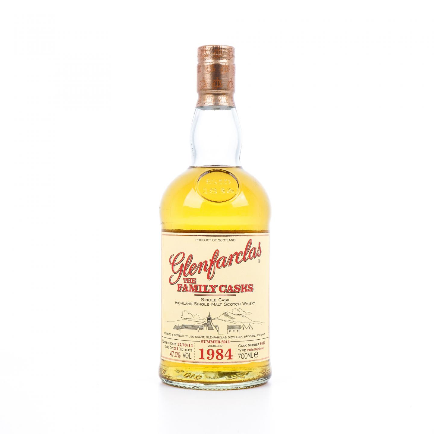 Glenfarclas 格兰花格 1984-2014 家族桶#6032