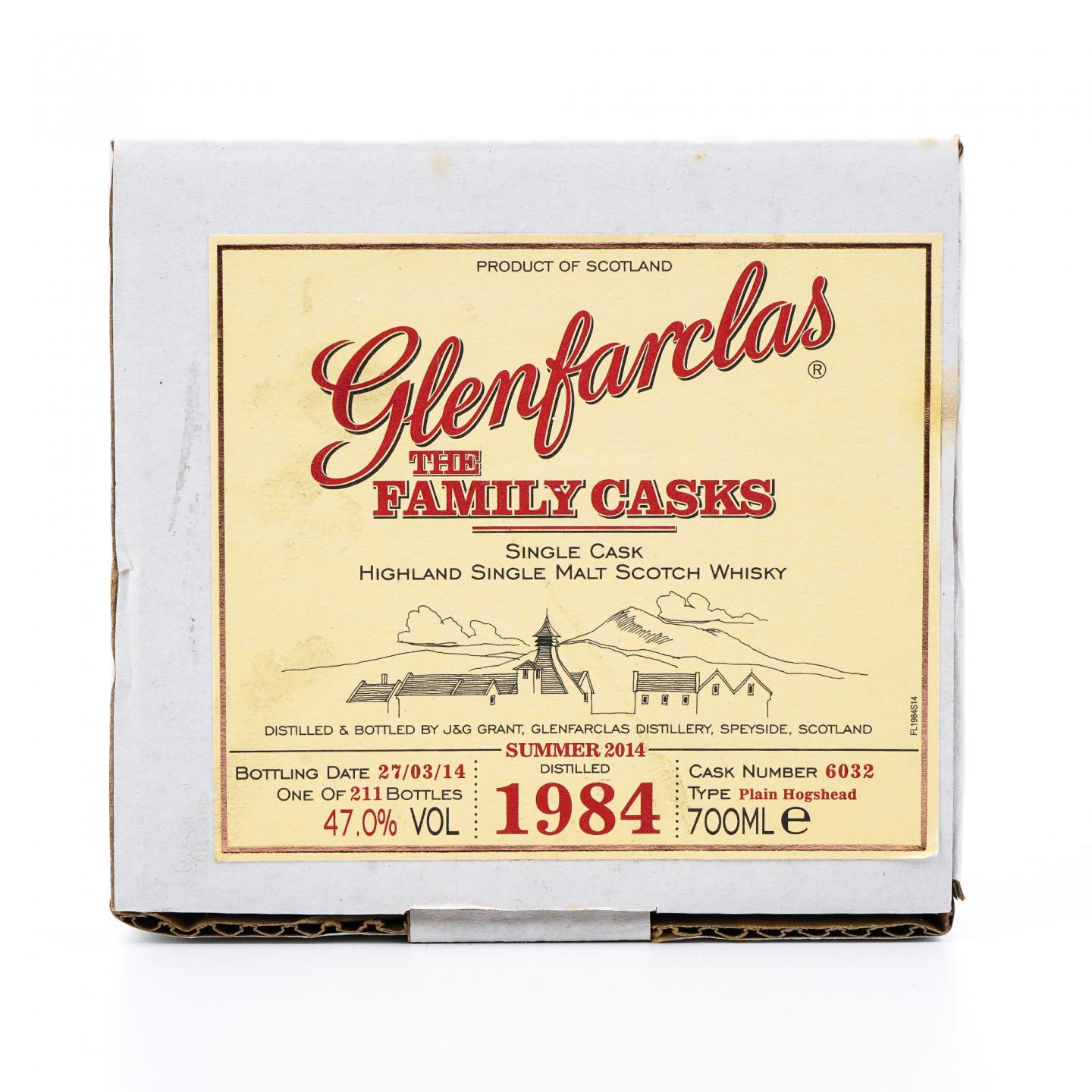 Glenfarclas 格兰花格 1984-2014 家族桶#6032