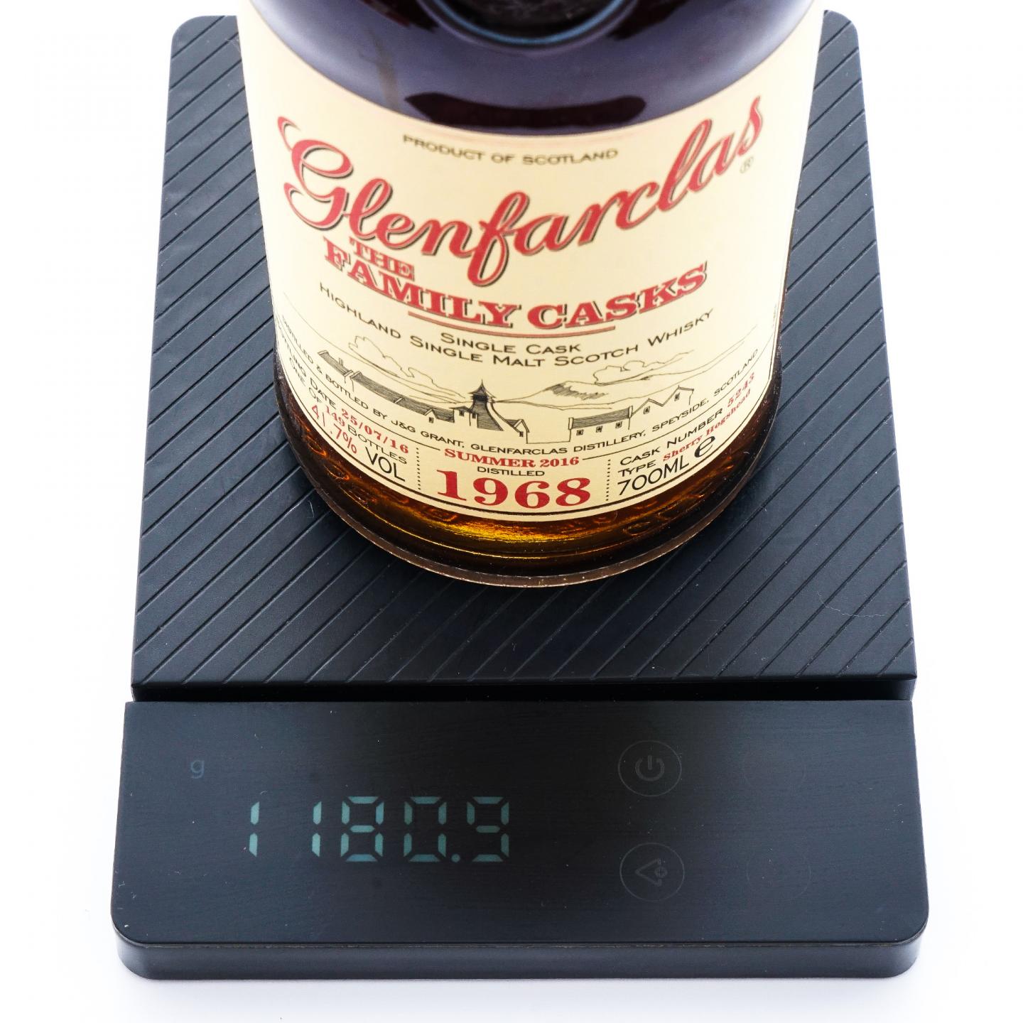 Glenfarclas 格兰花格 1968-2016 家族桶 雪莉单桶#5243
