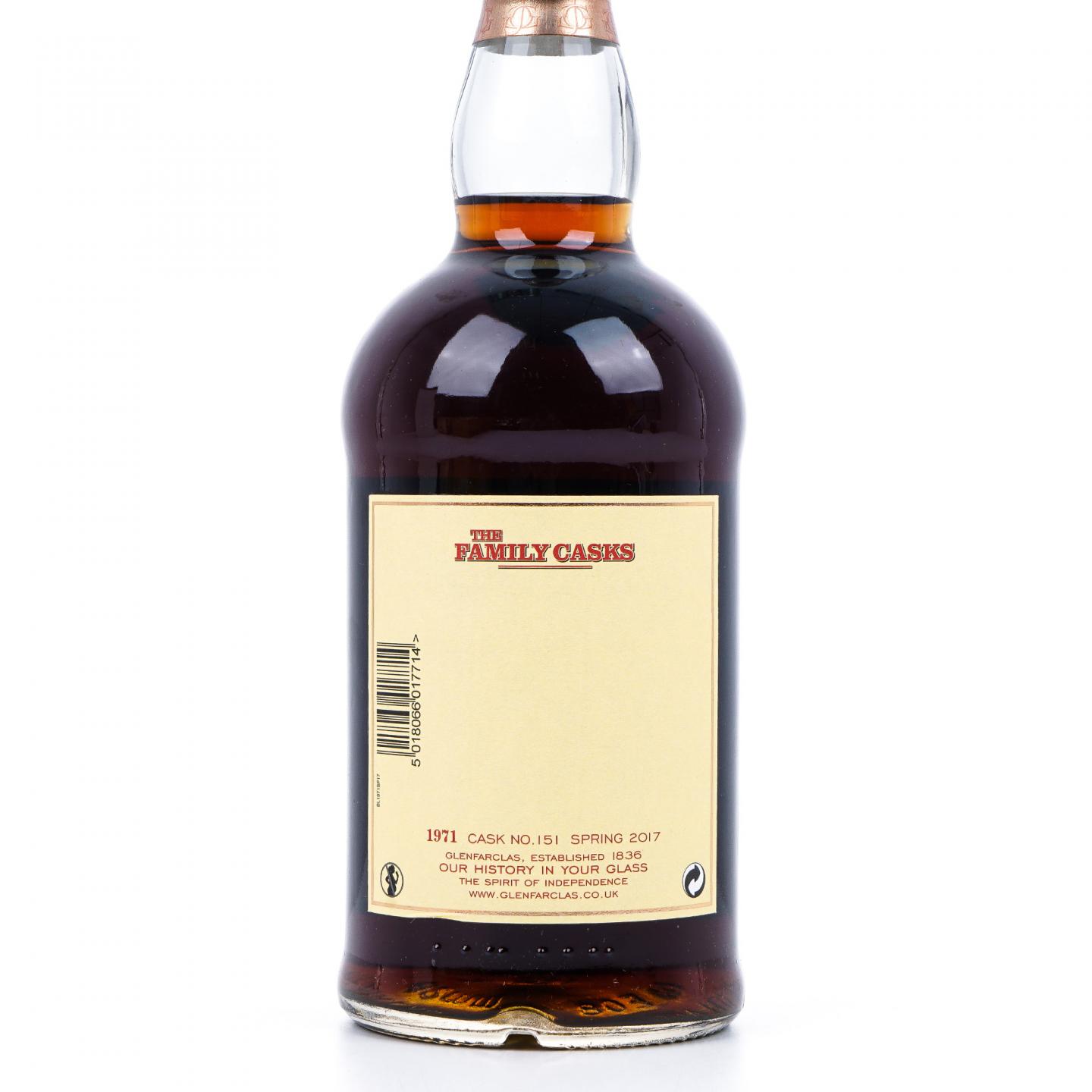 Glenfarclas 格兰花格 1971-2017 家族桶 雪莉单桶#151