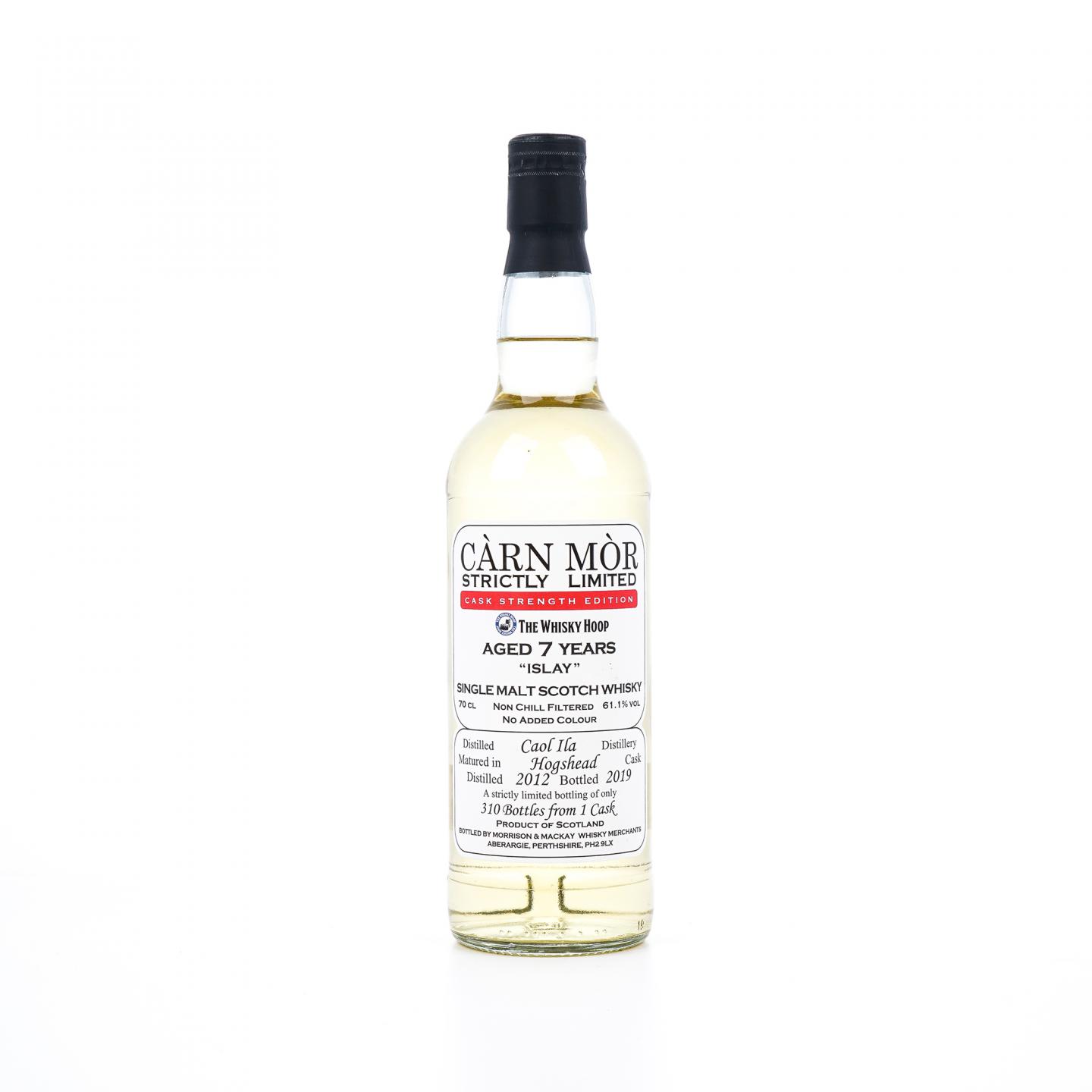 Caol Ila 卡尔里拉 7年 2012-2019 MMcK 桶强版