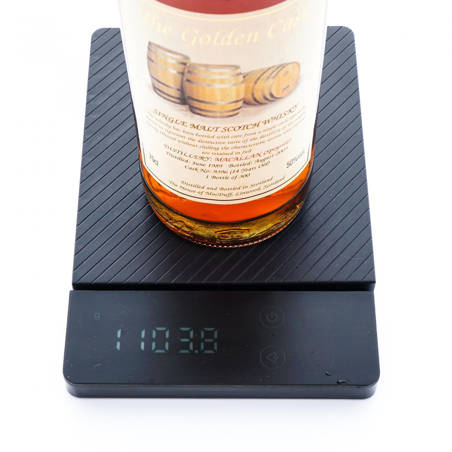 Macallan 麦卡伦 14年 1989-2003 The Golden Cask