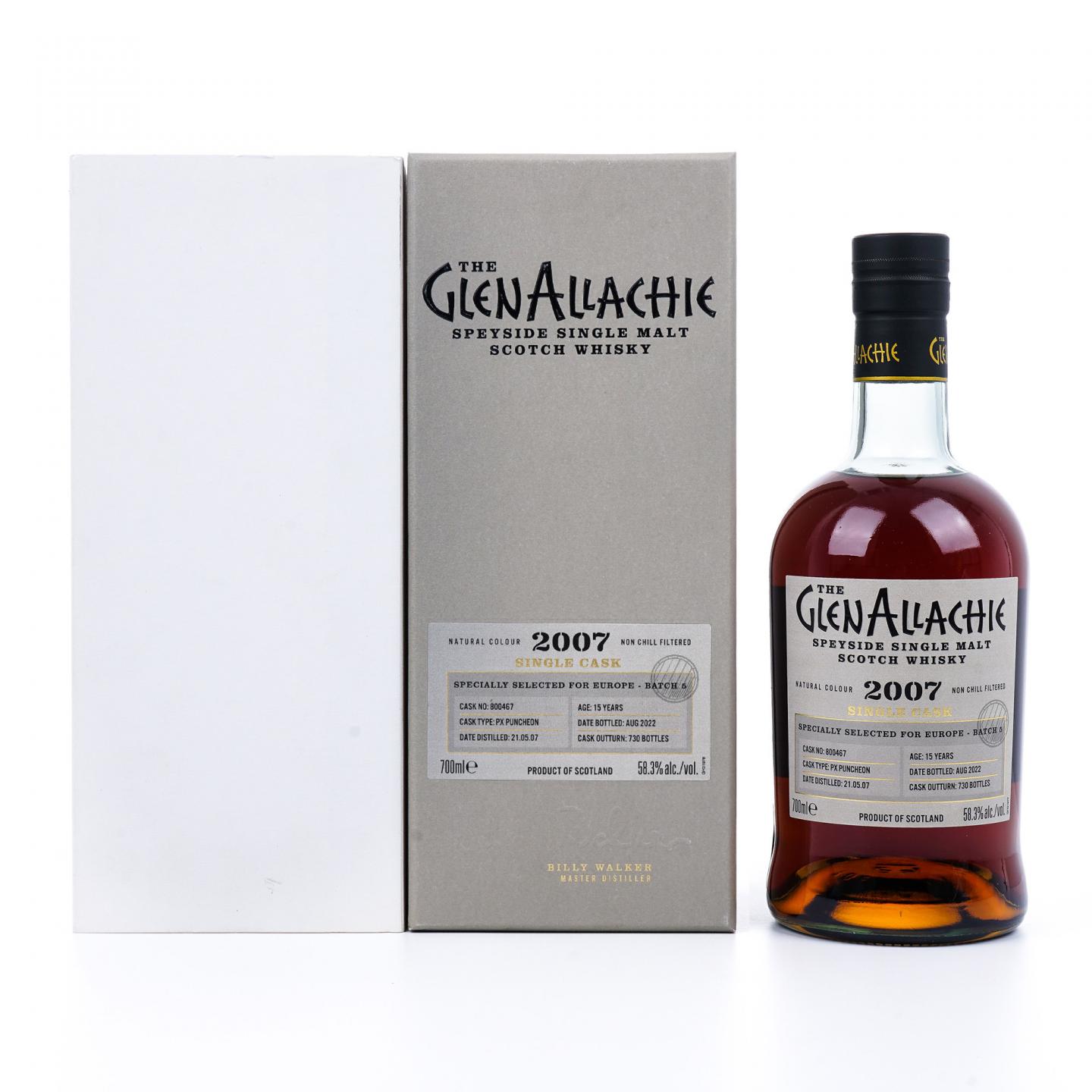 Glenallachie 格兰纳里奇 15年 2007-2022 雪莉单桶#800467