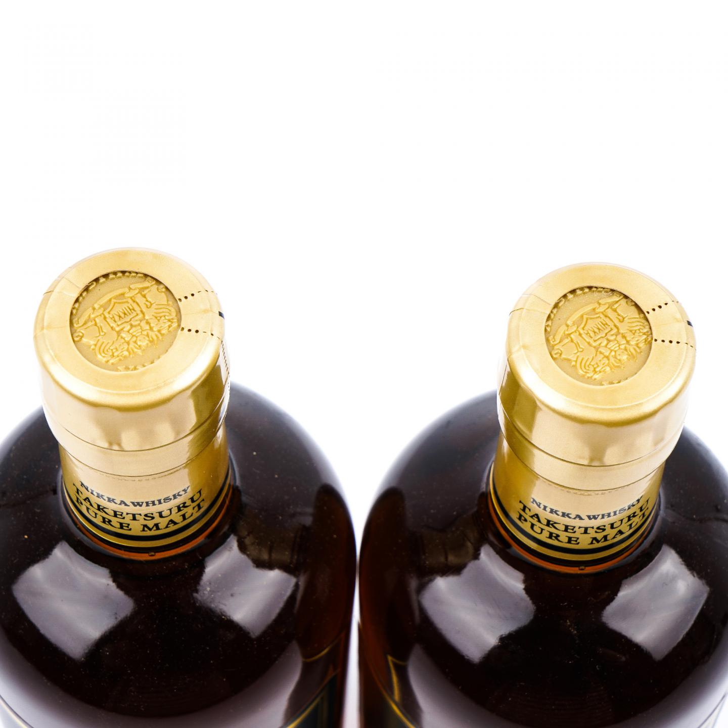 竹鹤 Pure Malt 黑标旧版 2支组