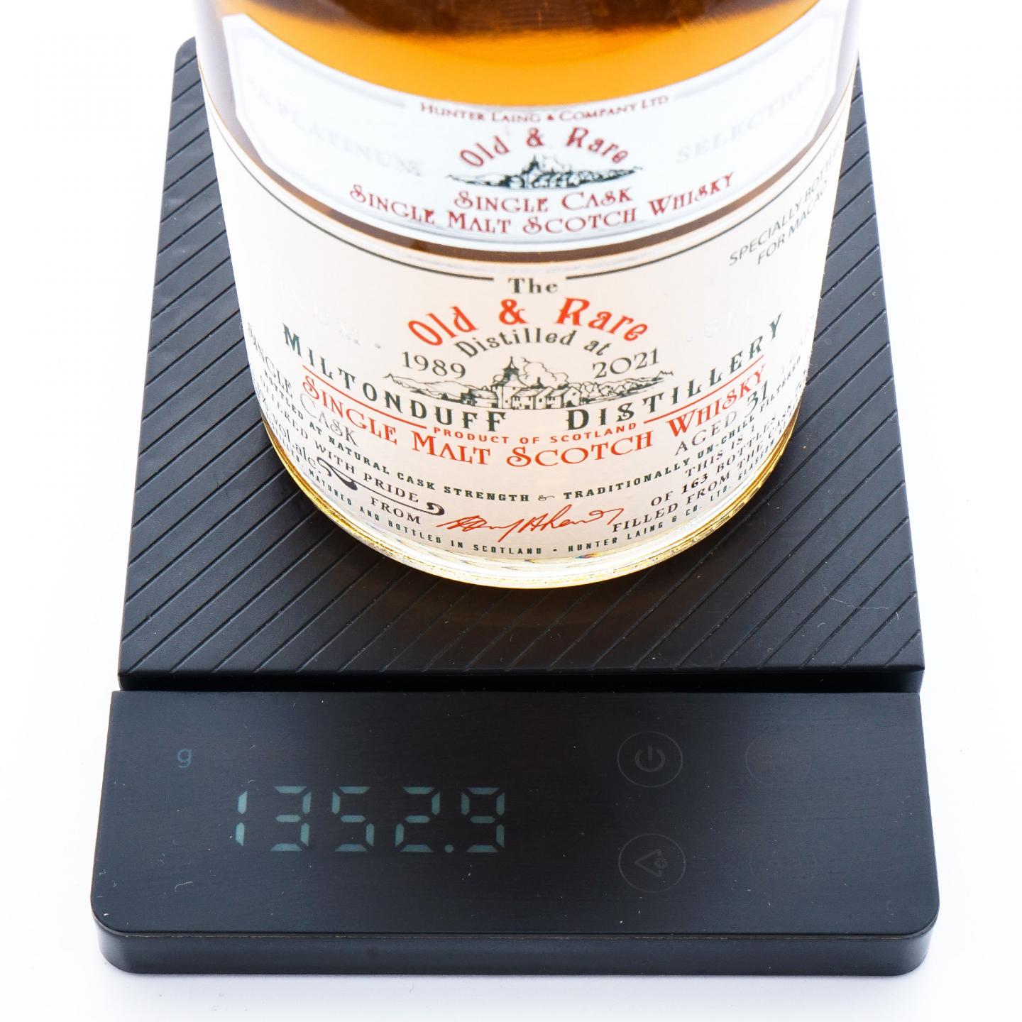 Miltonduff 弥尔顿达夫 31年 1989-2021 单桶桶强 HL Old & Rare