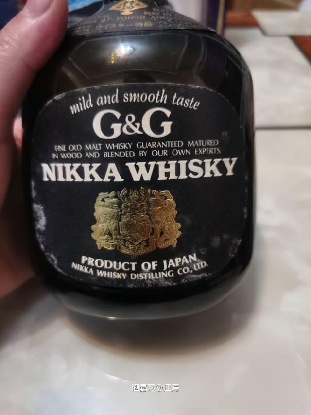 Nikka.80年代"鹤"西洋武士造型 特级日本威士忌
