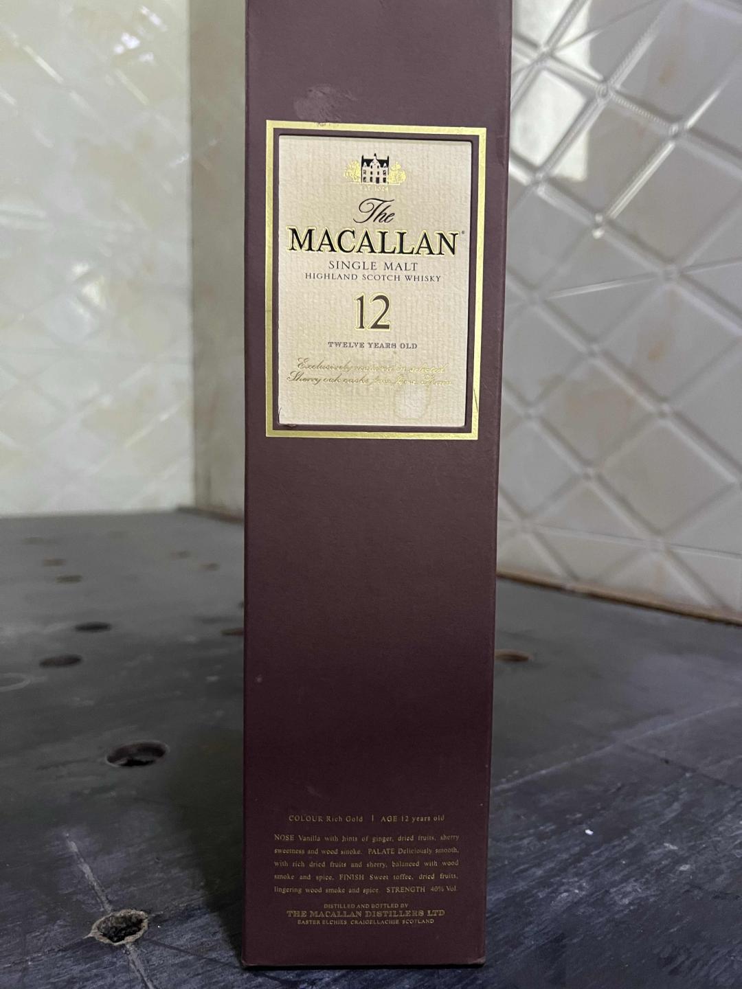 麦卡伦12年草写版