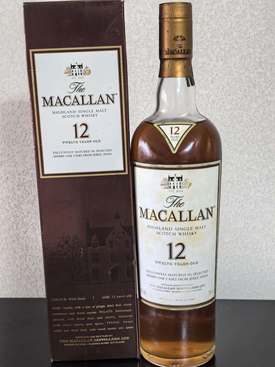 老款麦卡伦12年单桶