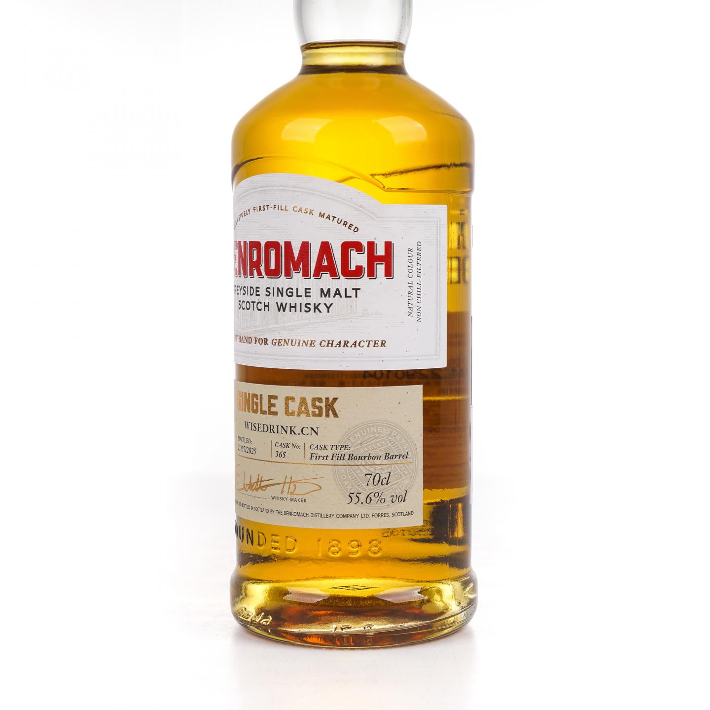 Benromach 本诺曼克 2002-2025 单桶#365