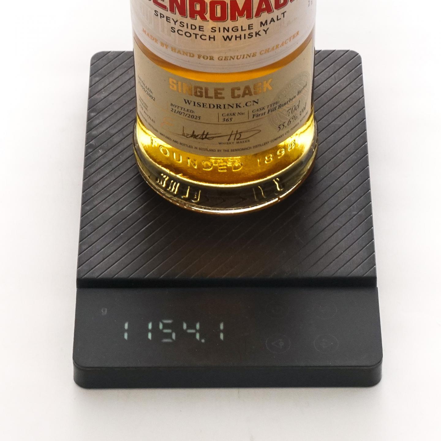 Benromach 本诺曼克 2002-2025 单桶#365