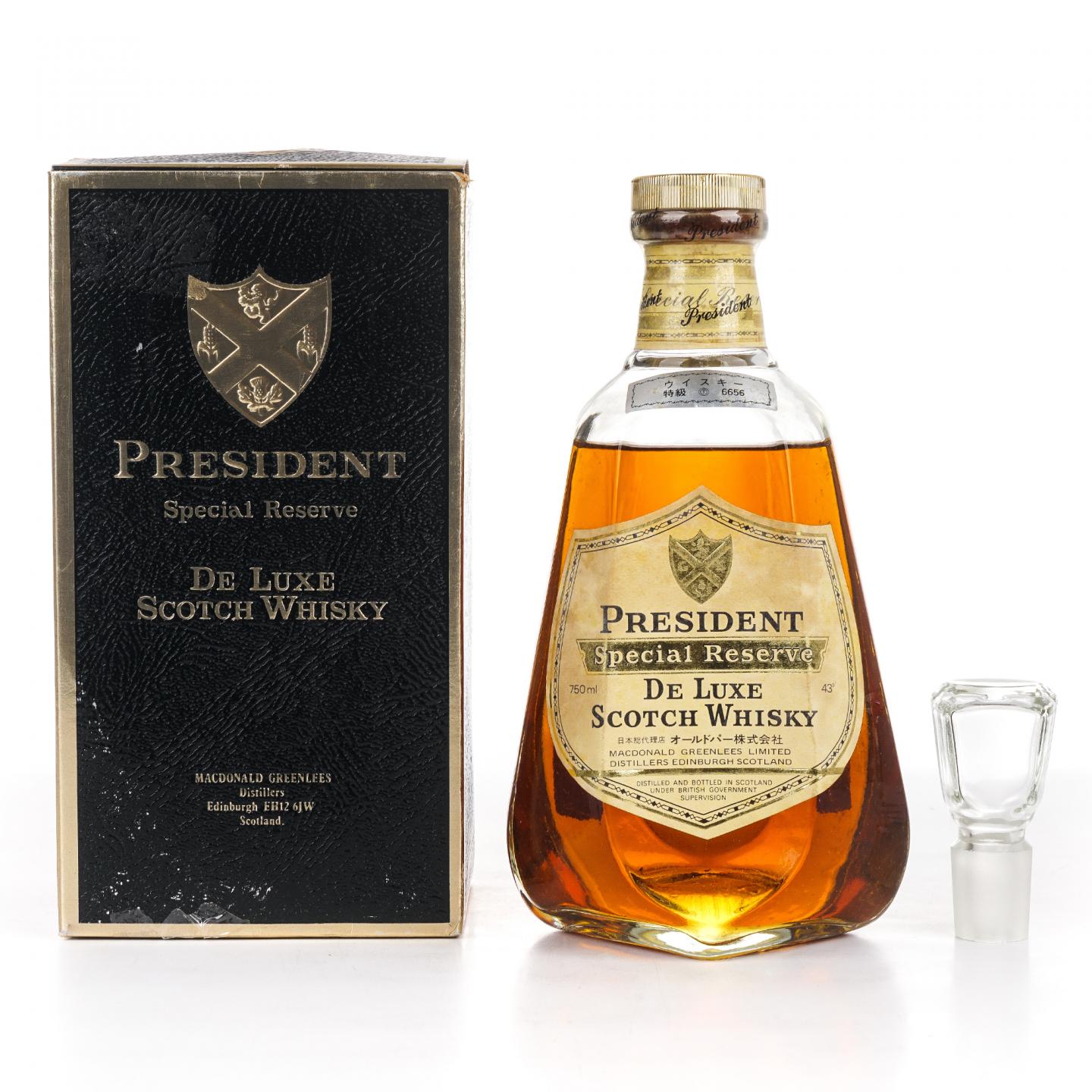 President Special Reserve De Luxe 调和 750ml