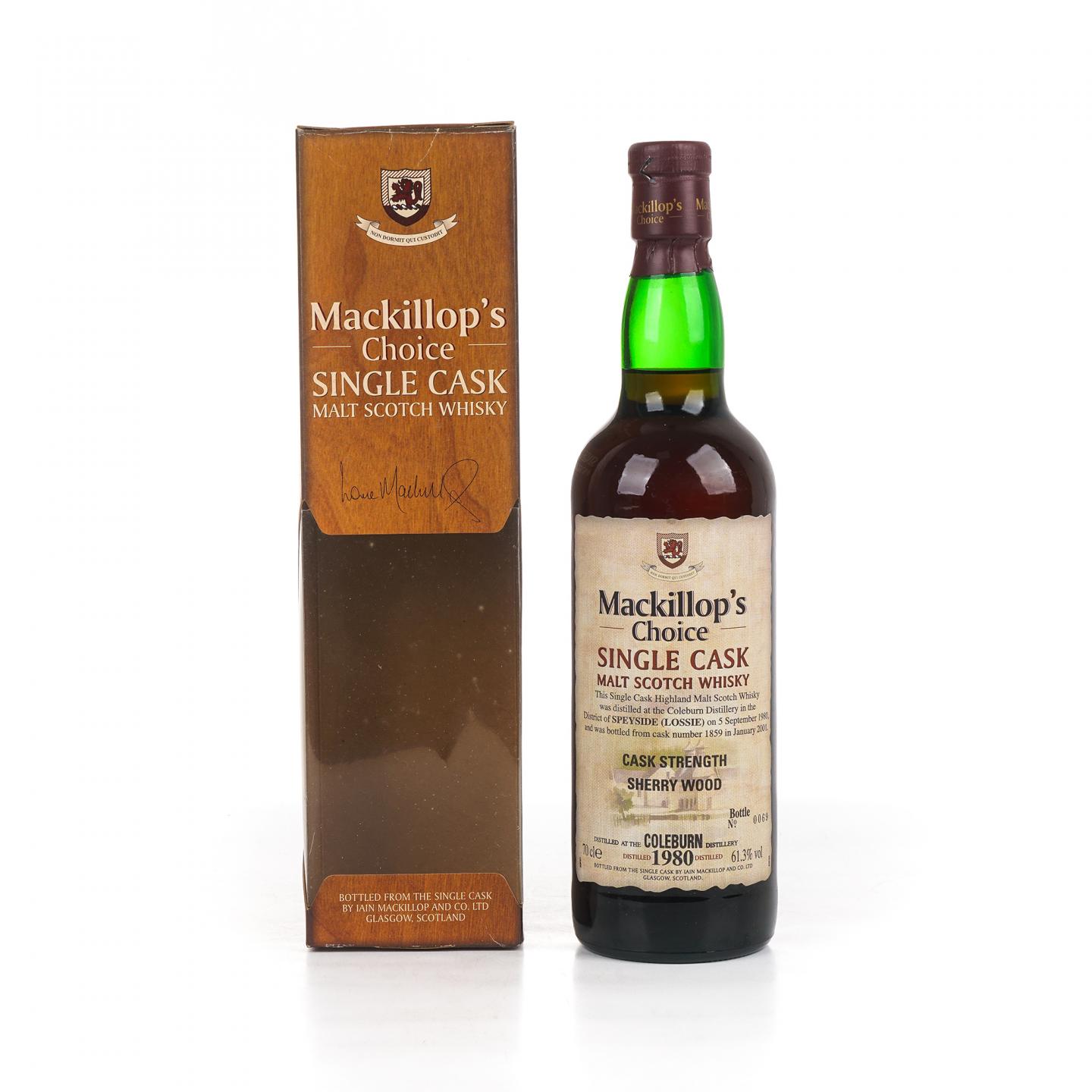 Coleburn 1980-2001 McC 雪莉单桶#1859