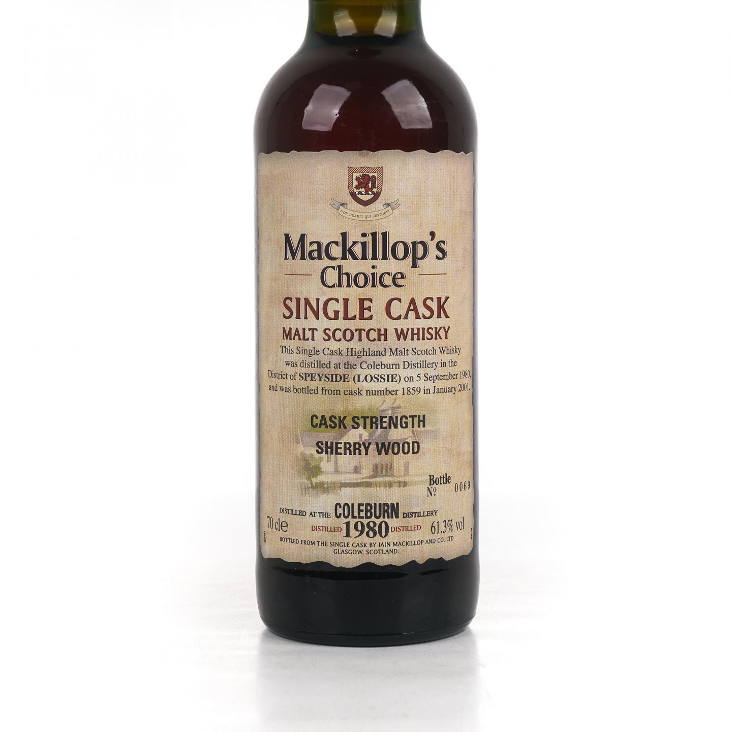 Coleburn 1980-2001 McC 雪莉单桶#1859