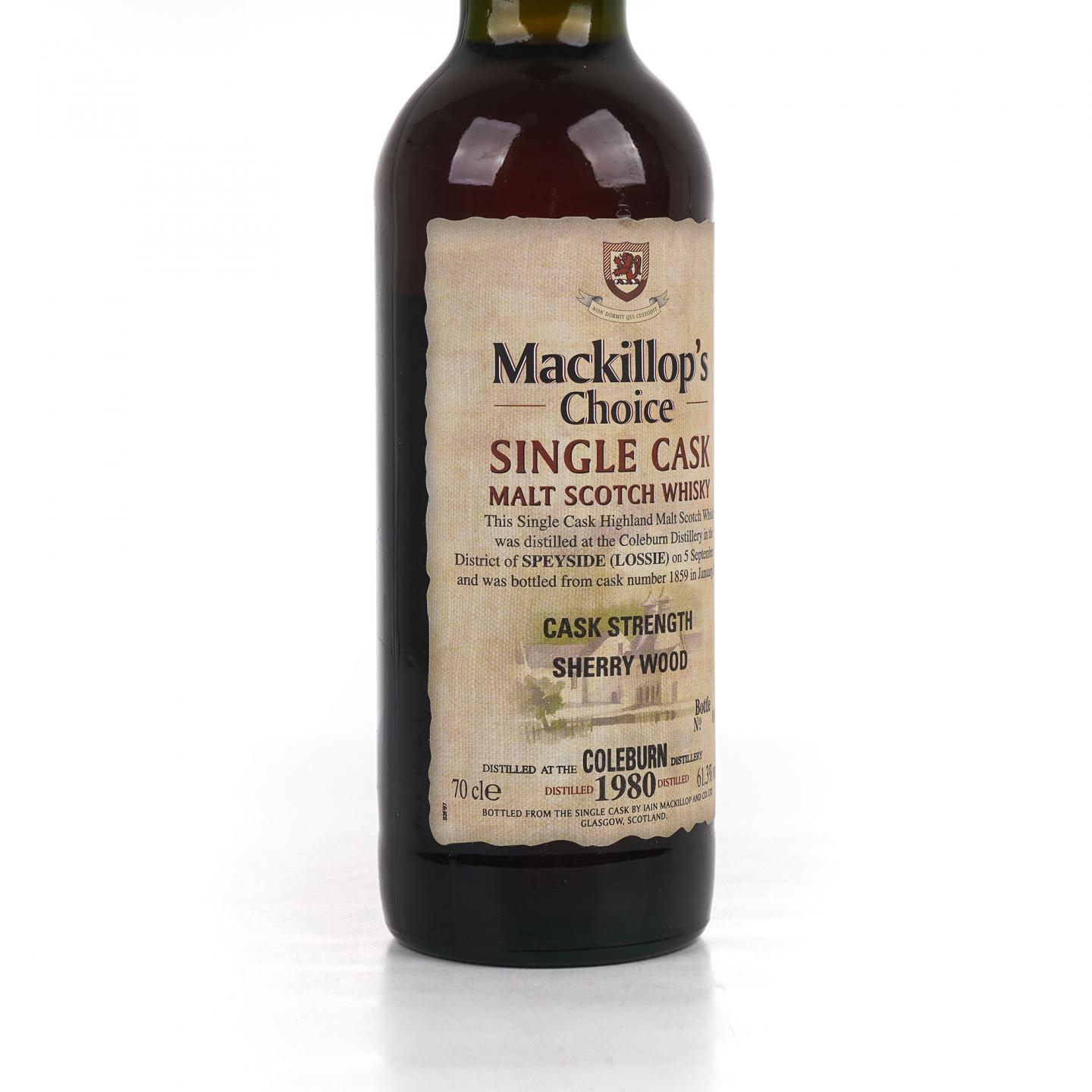 Coleburn 1980-2001 McC 雪莉单桶#1859