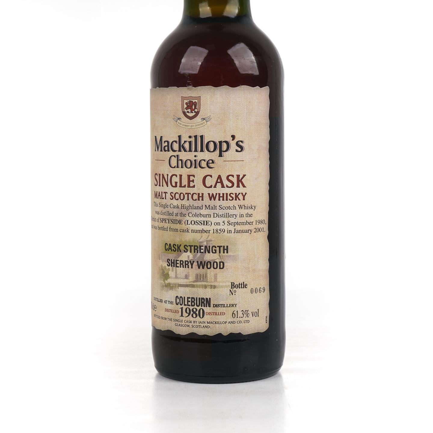 Coleburn 1980-2001 McC 雪莉单桶#1859