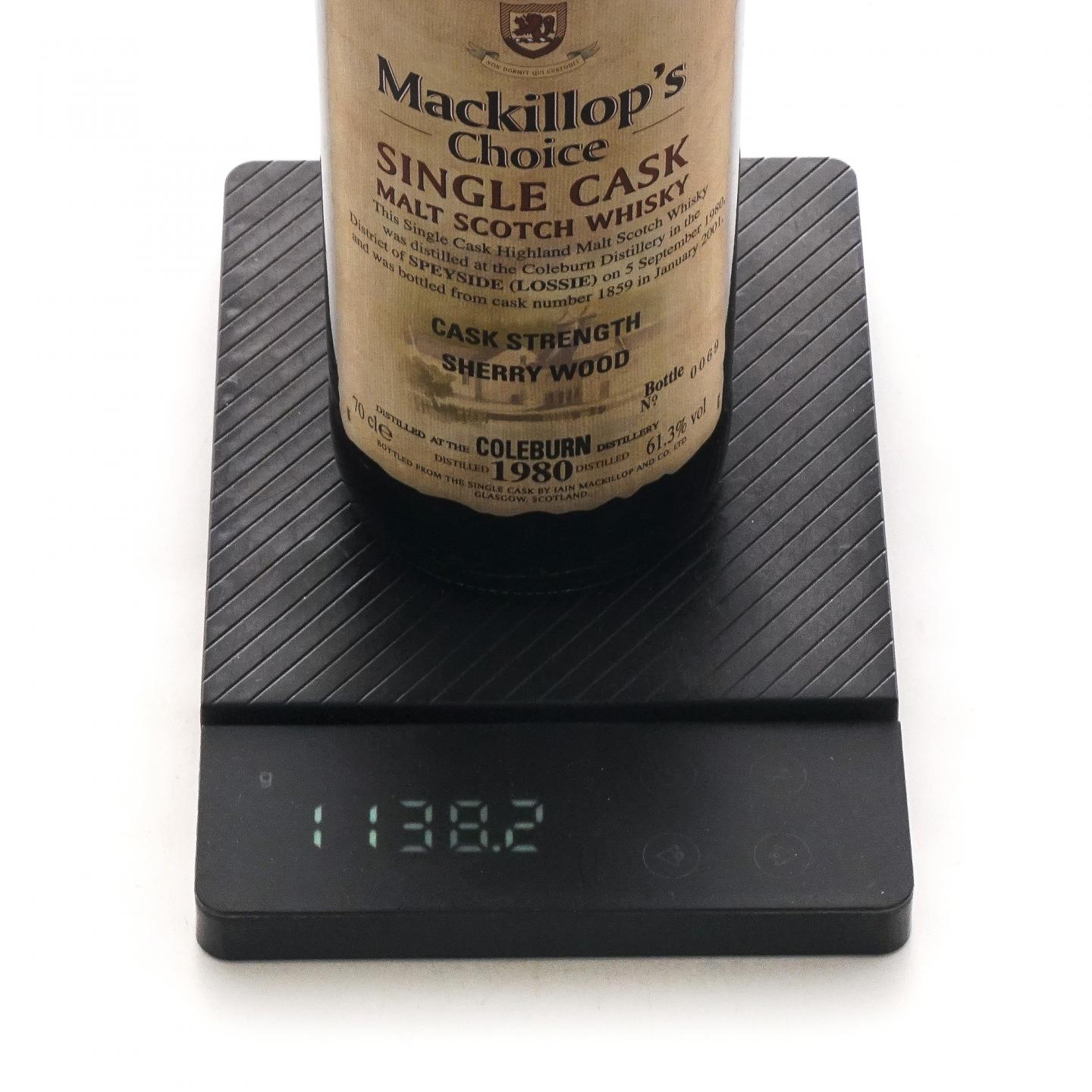 Coleburn 1980-2001 McC 雪莉单桶#1859