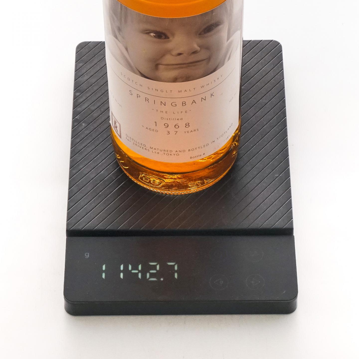 Springbank 云顶 37年 1968 3R