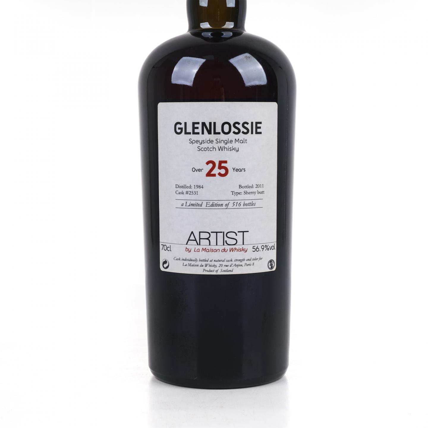 Glenlossie 格兰洛西 over25年 1984-2011 LMDW Artist 雪莉桶