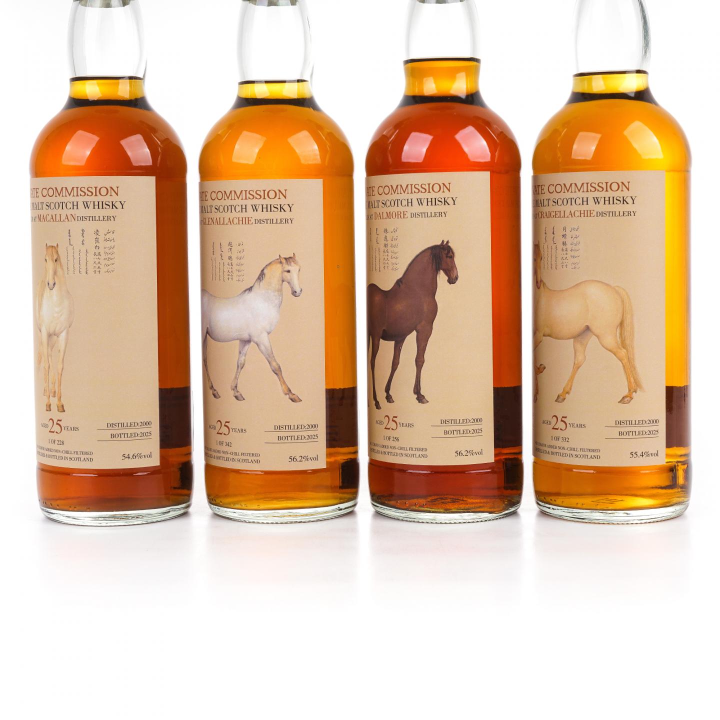 达尔摩/格兰纳里奇/克莱拉奇/秘密斯佩塞 爱乌罕四骏图 4支组