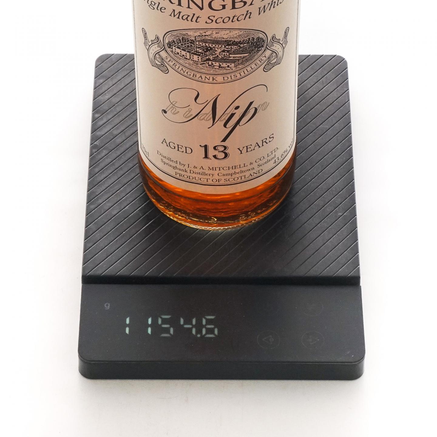 Springbank 云顶 13年 私人桶 Nip