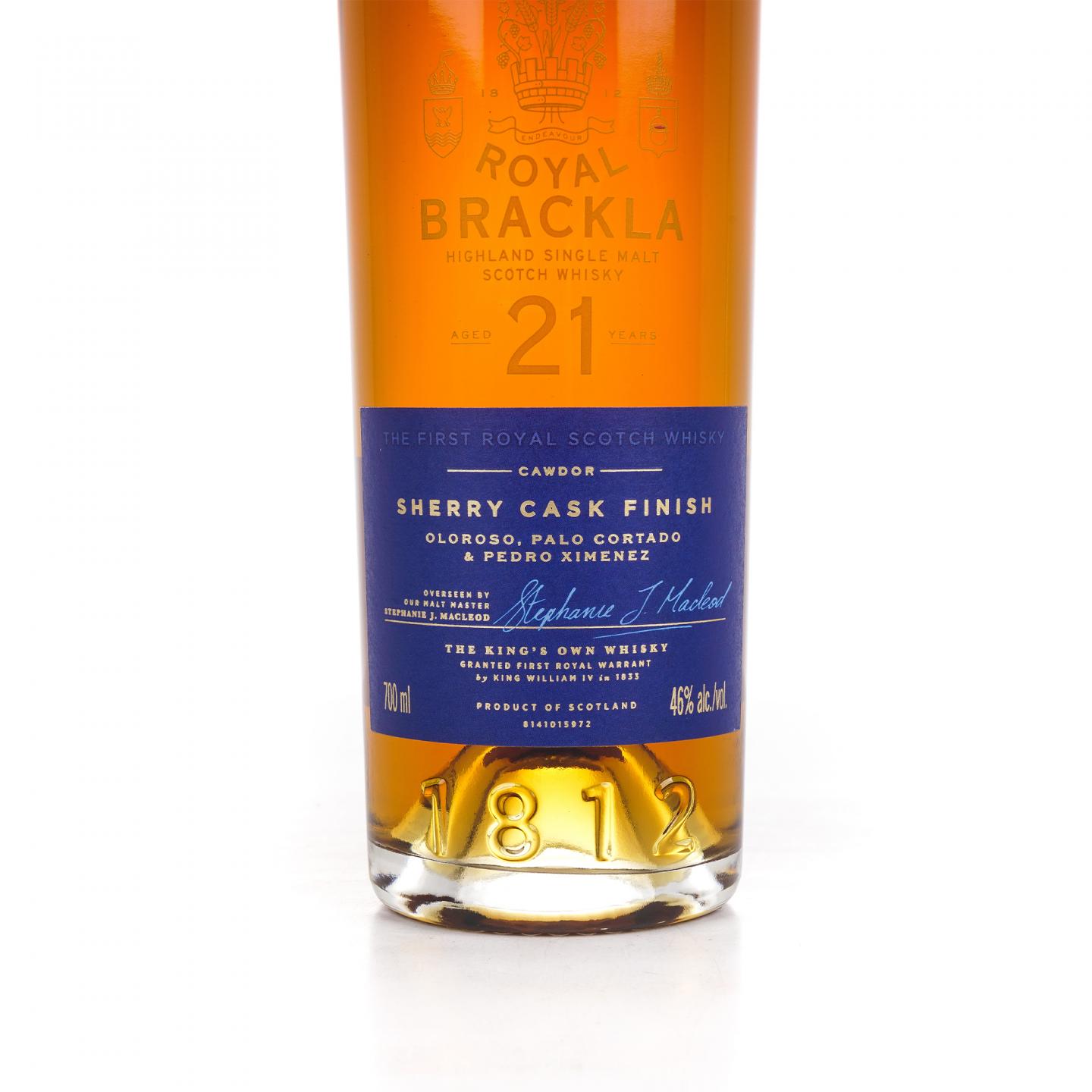 Royal Brackla 皇家布莱克拉 21年 雪莉桶后熟
