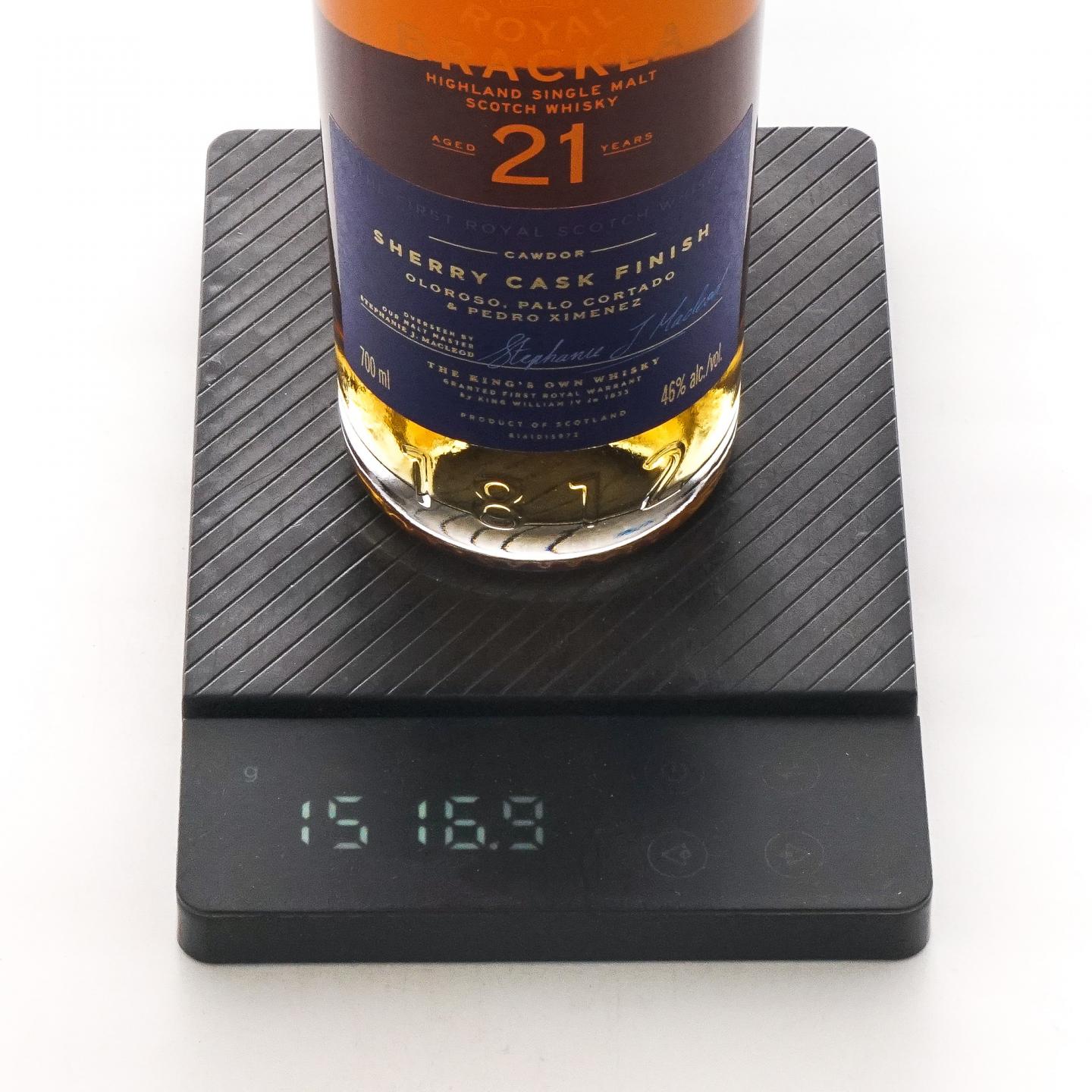 Royal Brackla 皇家布莱克拉 21年 雪莉桶后熟