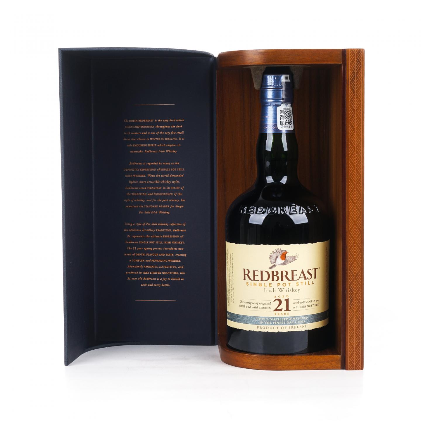 Redbreast 知更鸟 21年 爱尔兰威士忌