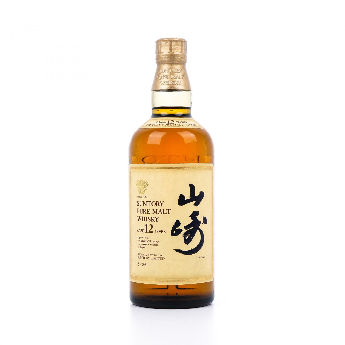 山崎 12年 金花标 Pure Malt 750ml