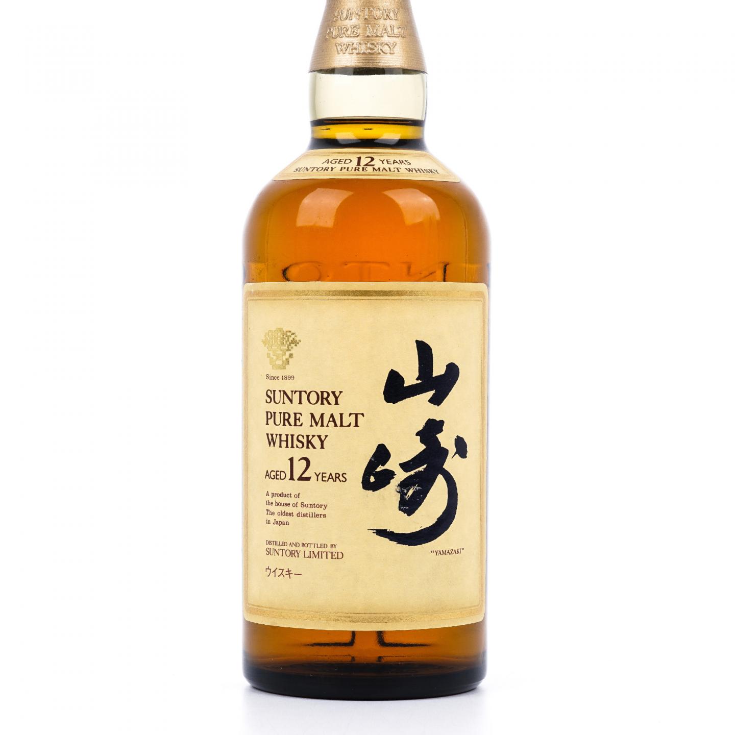 山崎 12年 金花标 Pure Malt 750ml