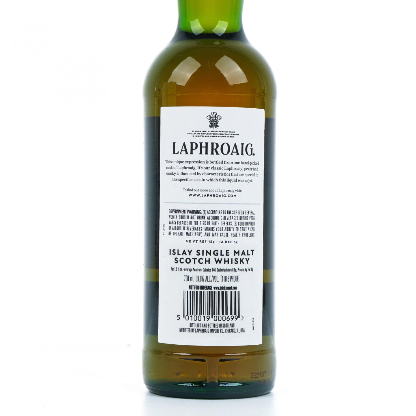 Laphroaig 拉弗格 雪莉单桶#807523 700ml