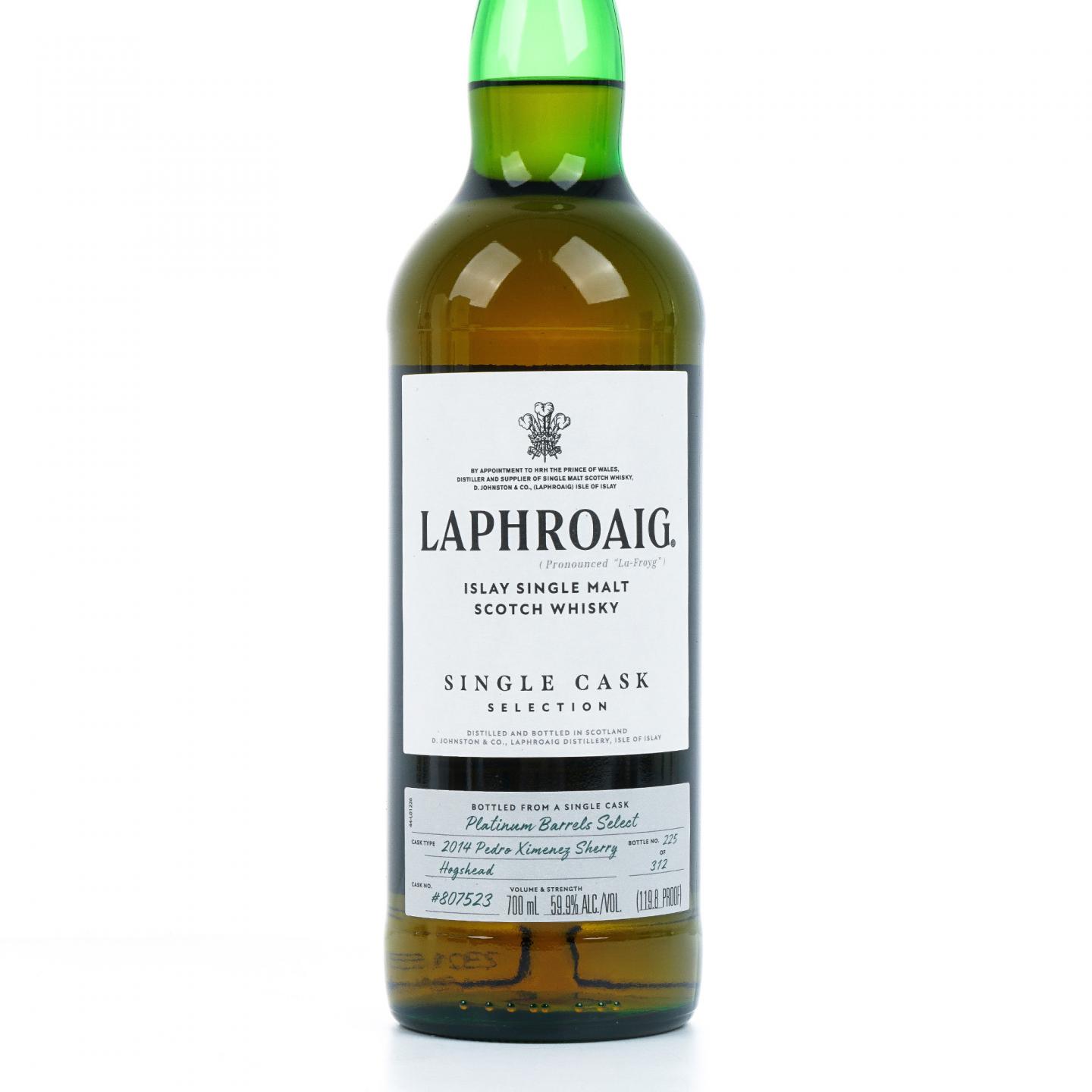 Laphroaig 拉弗格 雪莉单桶#807523 59.9%