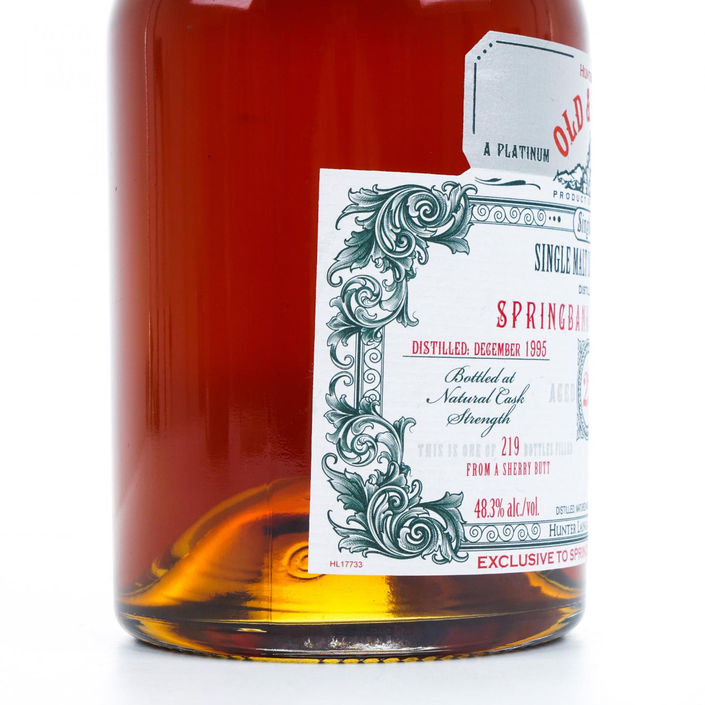 Springbank 云顶 23年 1995-2019 HL Old & Rare 雪莉单桶