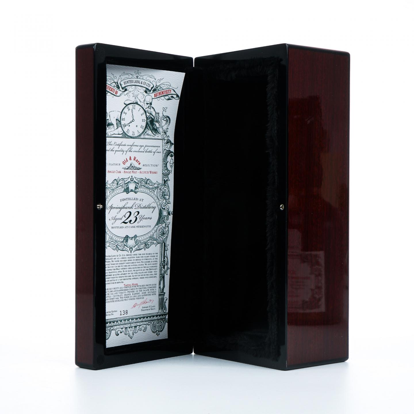 Springbank 云顶 23年 1995-2019 HL Old & Rare 雪莉单桶