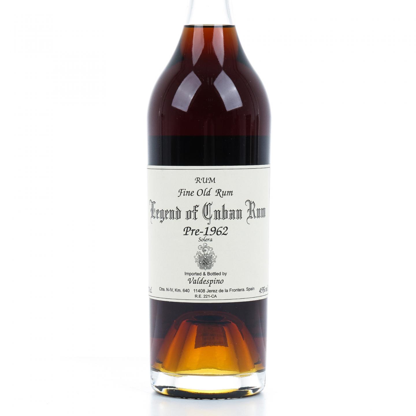 Valdespino Legend of Cuban Rum Pre-1962 朗姆酒 45%Vol.