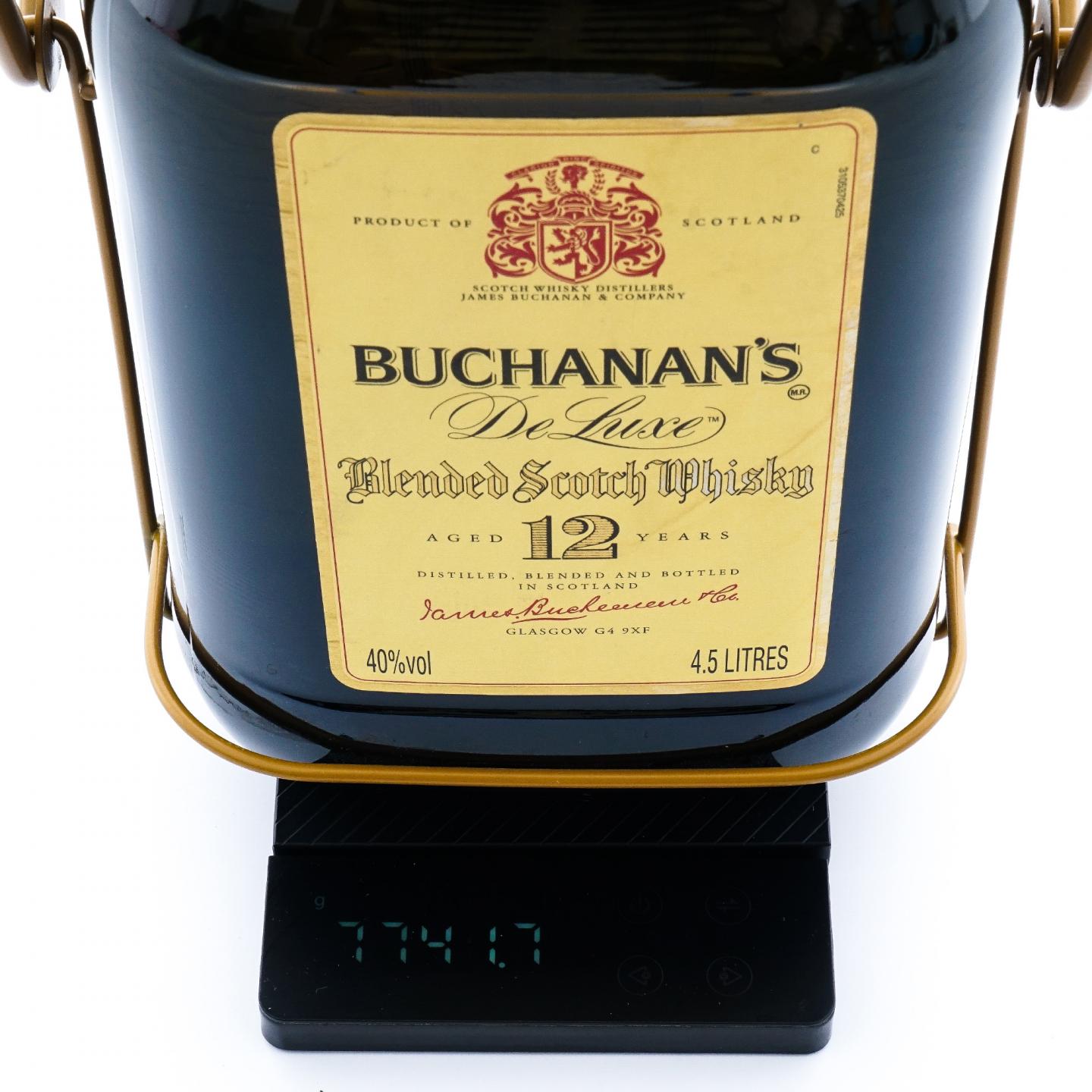Buchanan's 12年 De Luxe 特级 调和 4.5升装