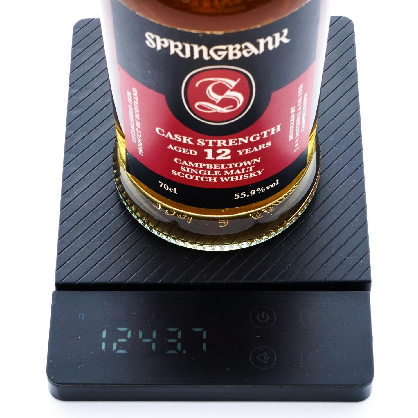 Springbank 云顶 12年 2021 桶强 55.9%