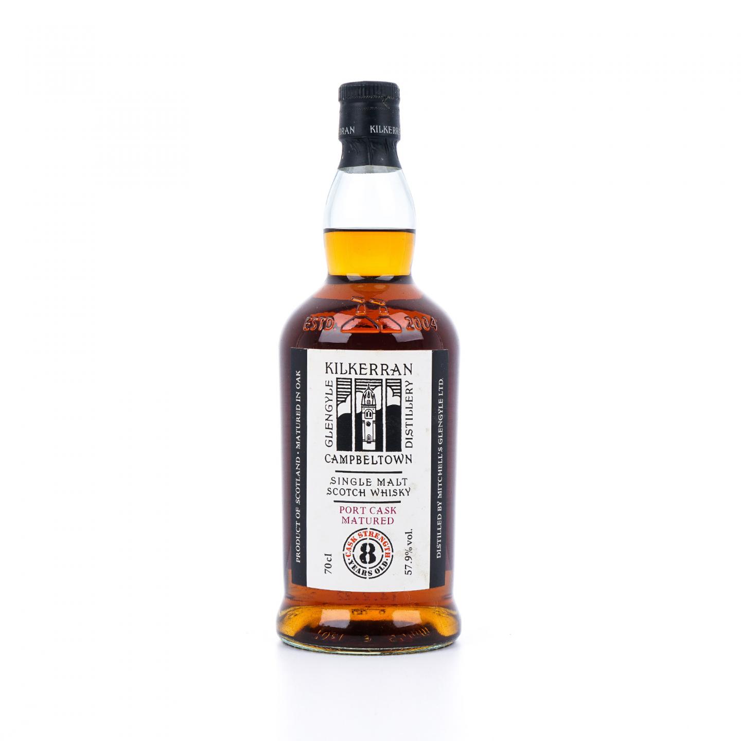 可蓝 8年 2022 桶强 Glengyle出品 波特桶 700ml