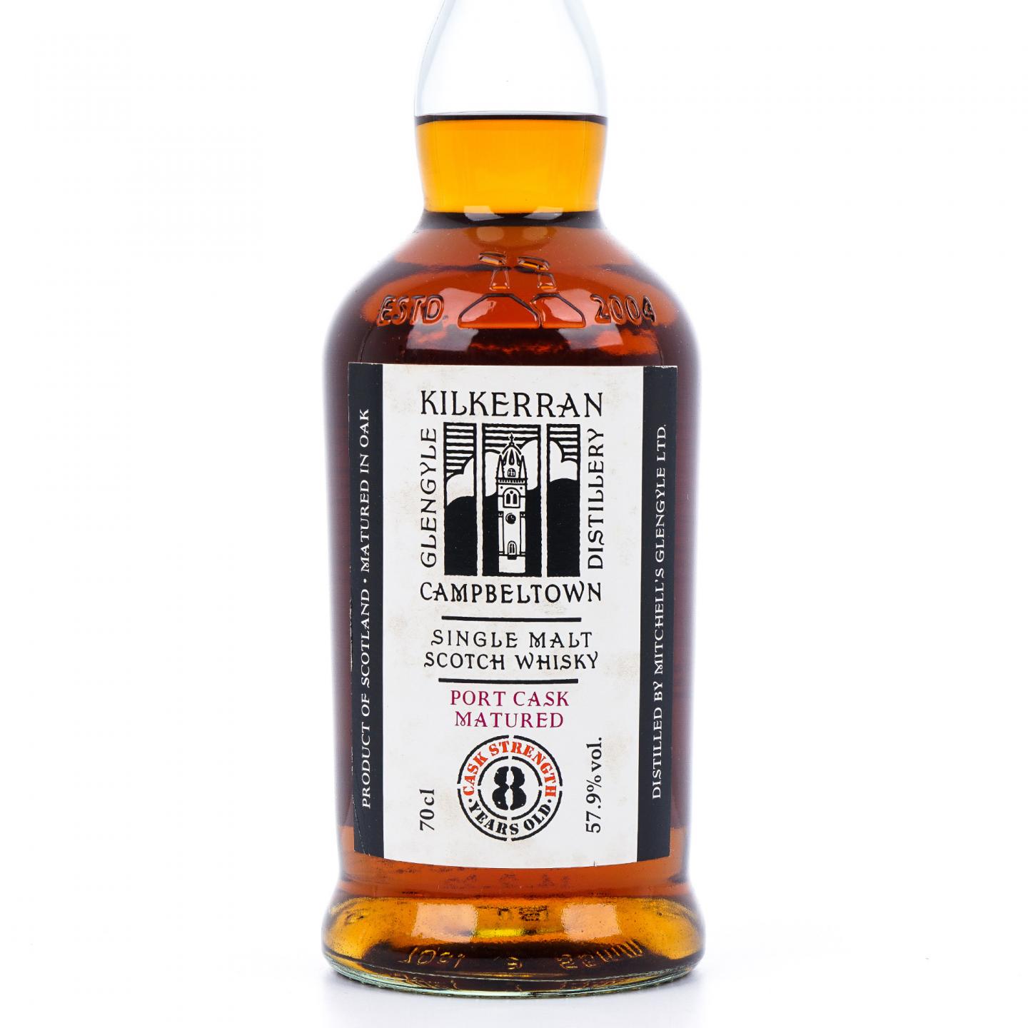 可蓝 8年 2022 桶强 Glengyle出品 波特桶 700ML