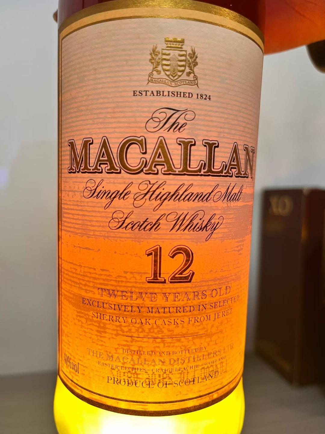 旧版麦卡伦12年庄园750ml