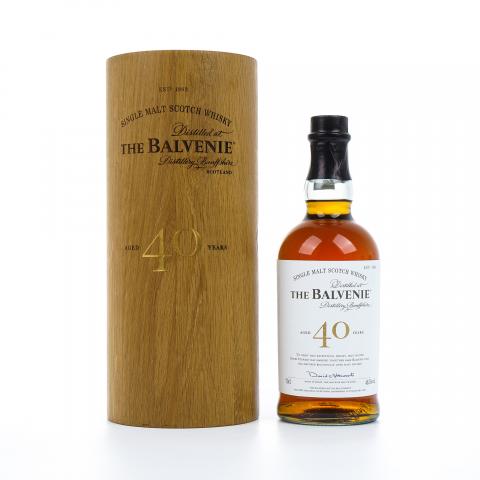 Balvenie 百富 40年 David Stewart 圆筒木盒