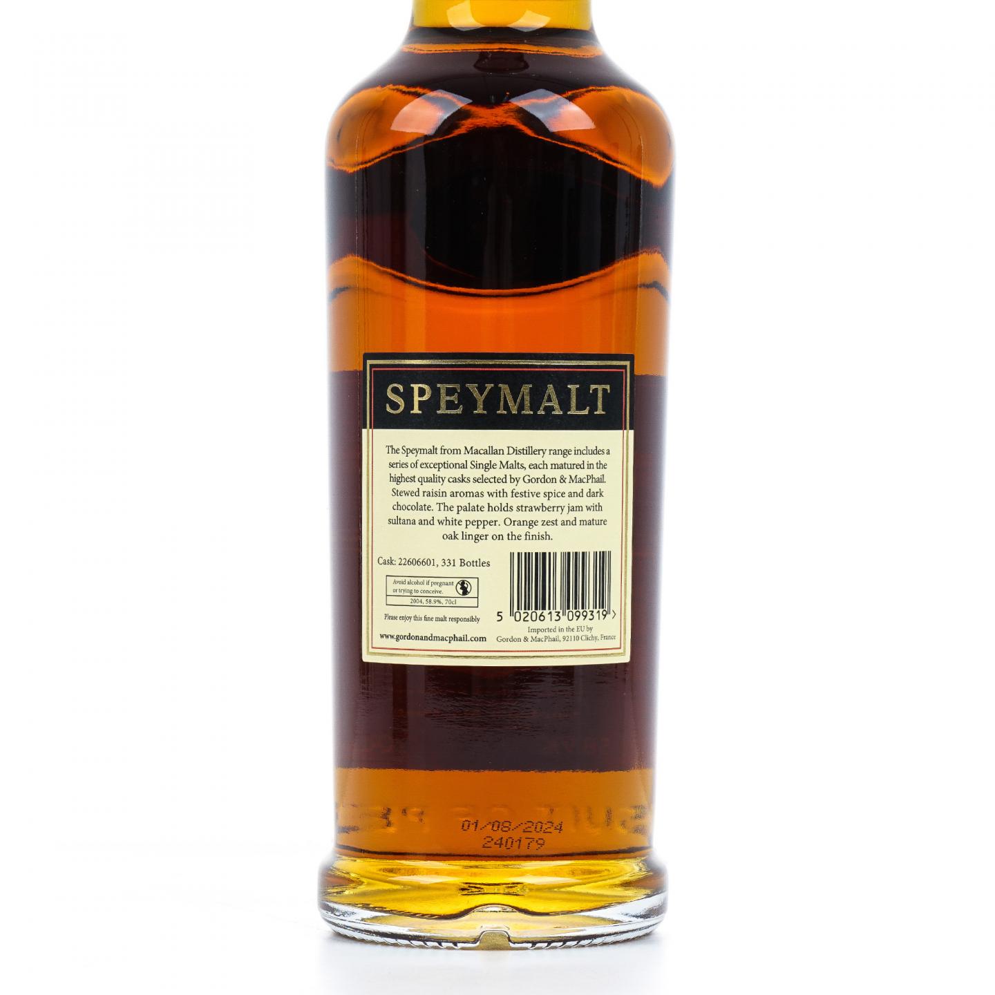Macallan 麦卡伦 2004-2024 Speymalt GM 58.9%
