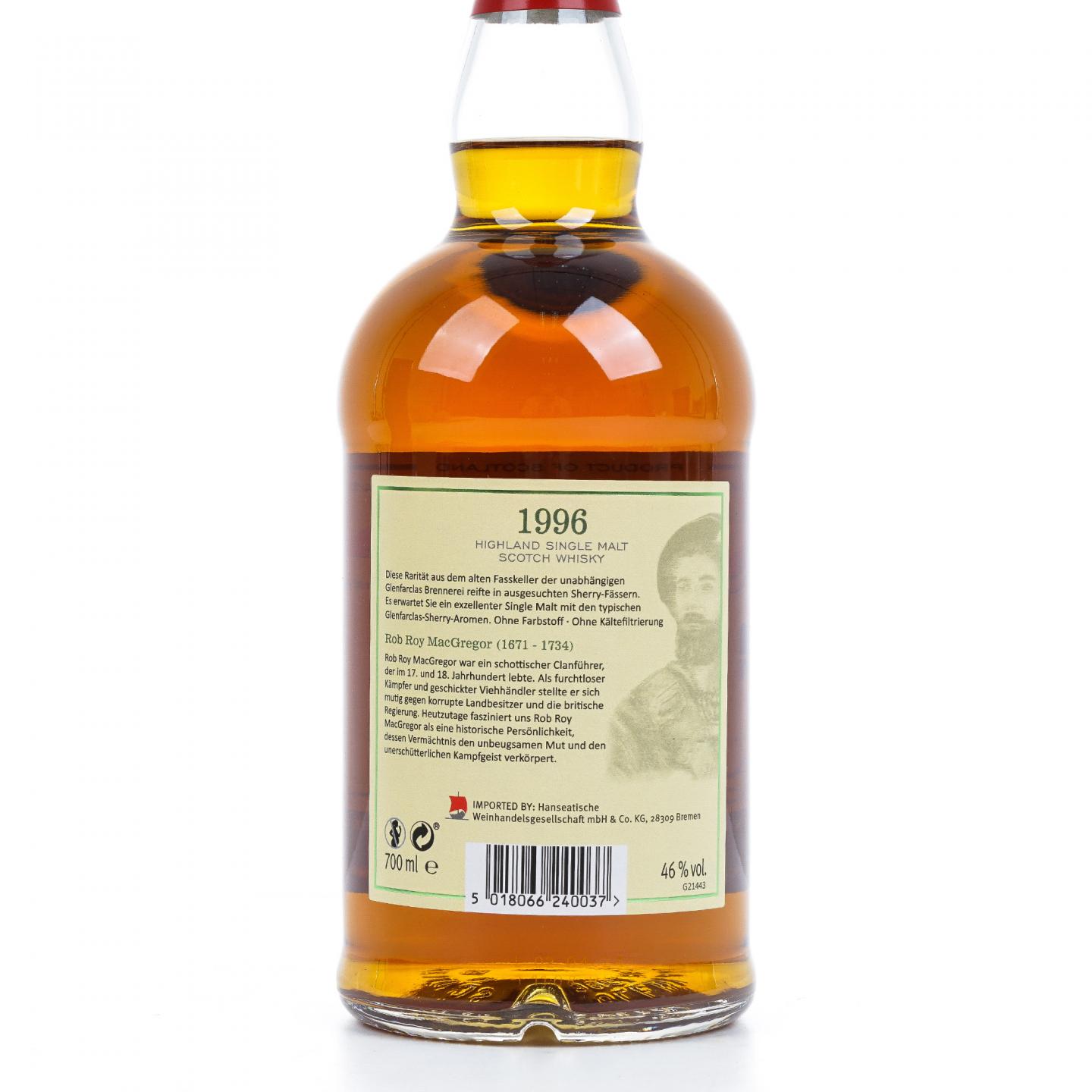 Glenfarclas 格兰花格 1996-2024 雪莉桶