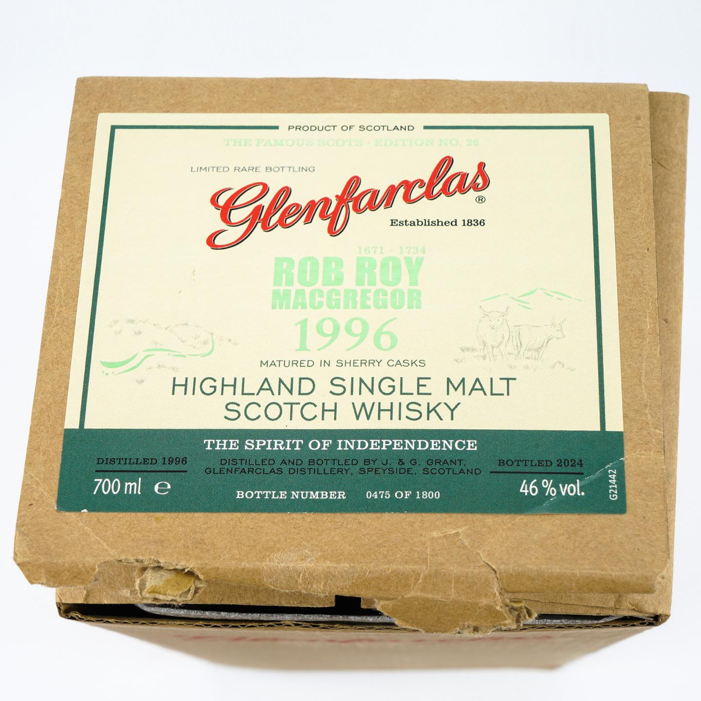 Glenfarclas 格兰花格 1996-2024 雪莉桶