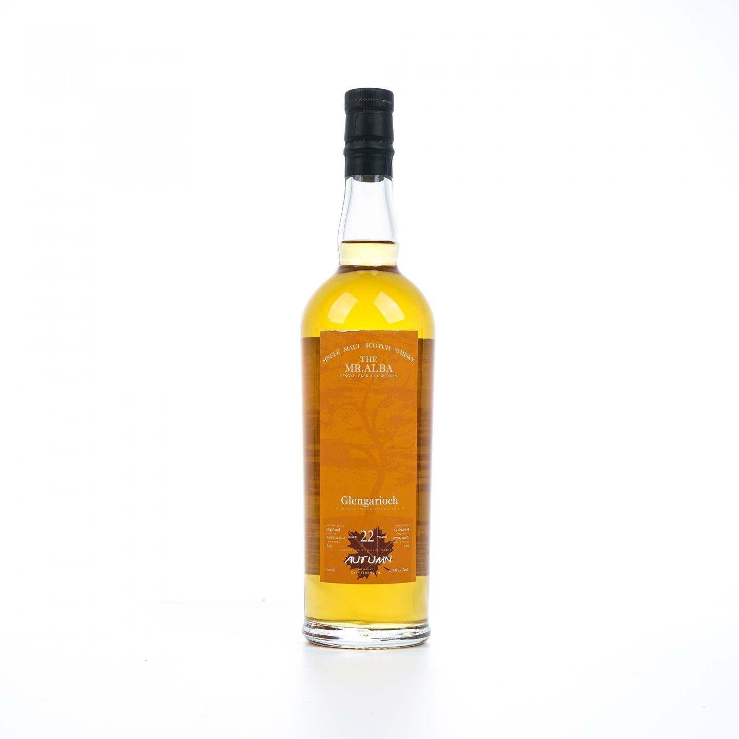Glen Garioch 格兰盖瑞 22年 1995-2018 The Mr. ALBA 非原盒